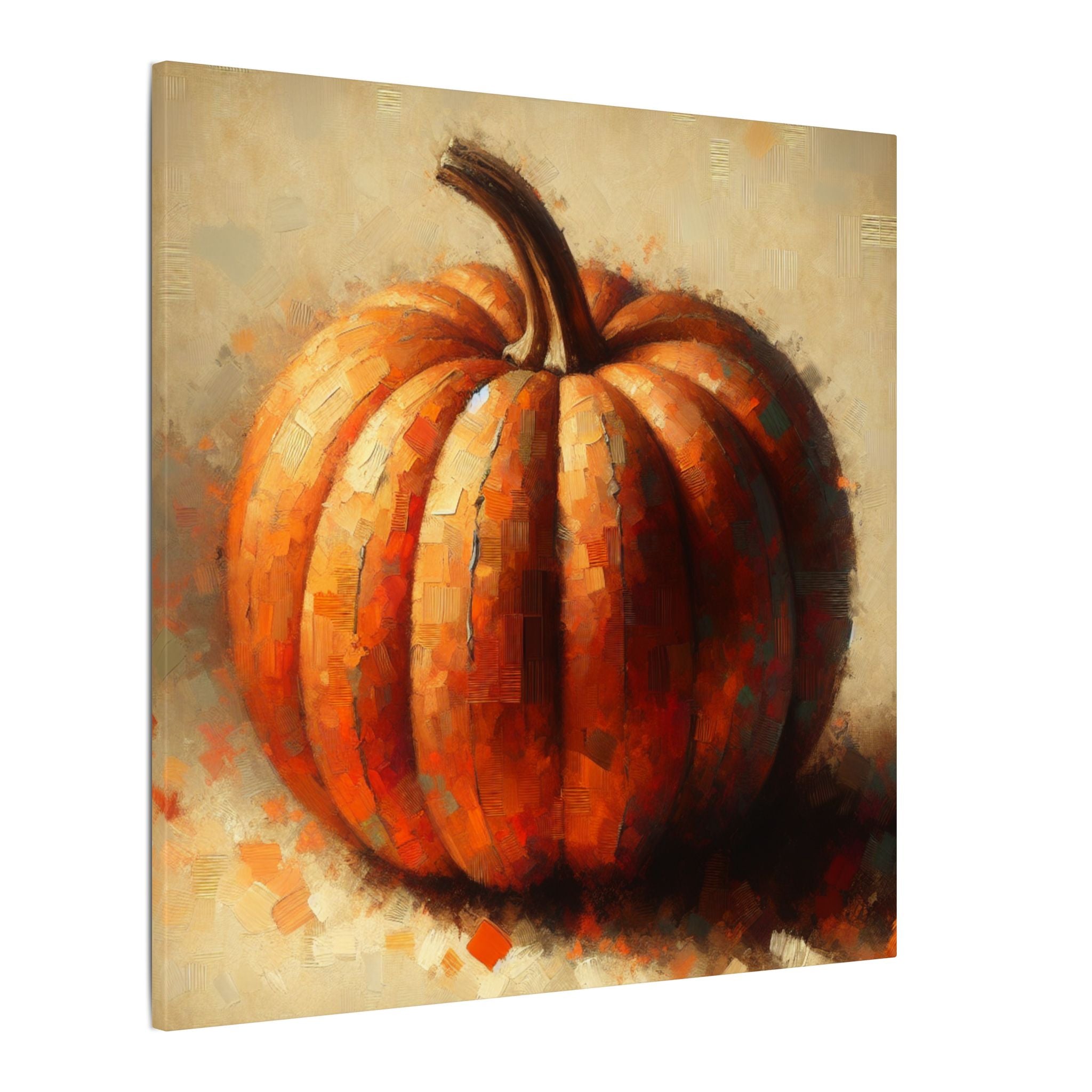 Pumpkin Resting Canvas