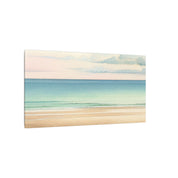 Pastel Minimalist Beach Canvas