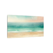 Tranquil Beach & Sky Canvas