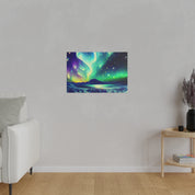 Aurora Winter Dream Northern Lights Painting Canvas