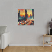 Urban Utopia Cityscape City Art Canvas