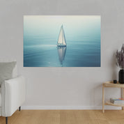 Seafaring Tranquility Seascape Sailboat Painting Canvas