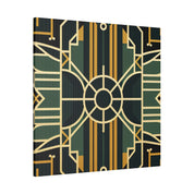 Deco Dreamscape Elegance Pattern Art Deco Wall Art Canvas