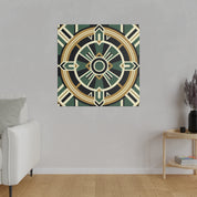 Gatsby Glamour Deco Pattern Art Deco Wall Art Canvas