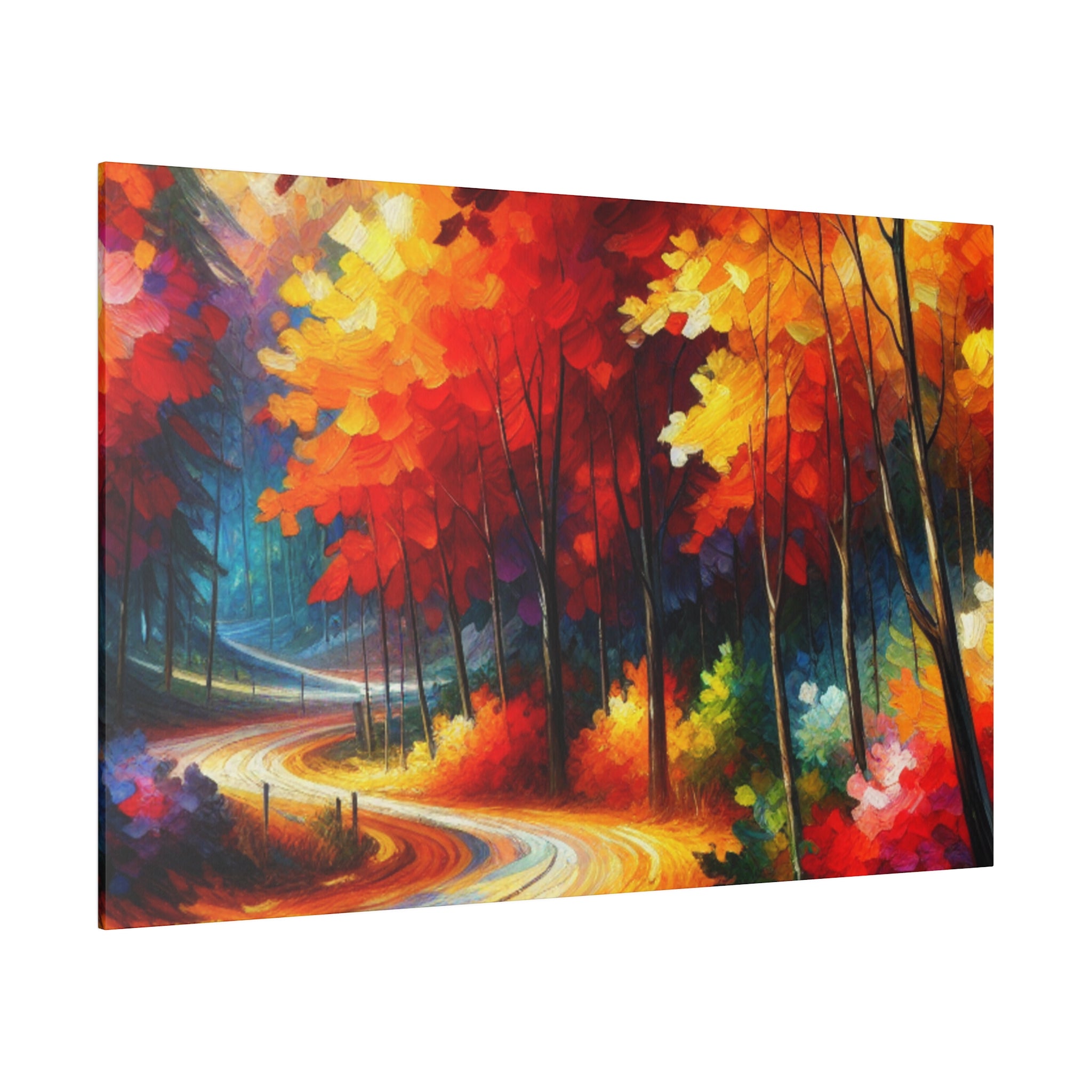 Harvest Aura Symphony Fall Painting Canvas