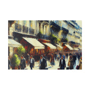 Arcadian Symphony French Street Painting Canvas