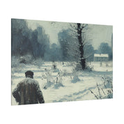 Whispers of Winter Past Snowscape Winter Painting Canvas