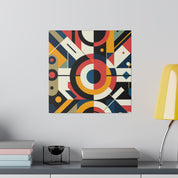 Geometric Gala of Grandeur Geometric Painting Canvas