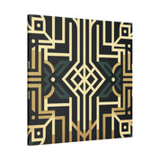 Deco Dream Fusion Pattern Art Deco Wall Art Canvas