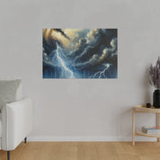 Storm Spirit Symphony Lightning Painting Canvas