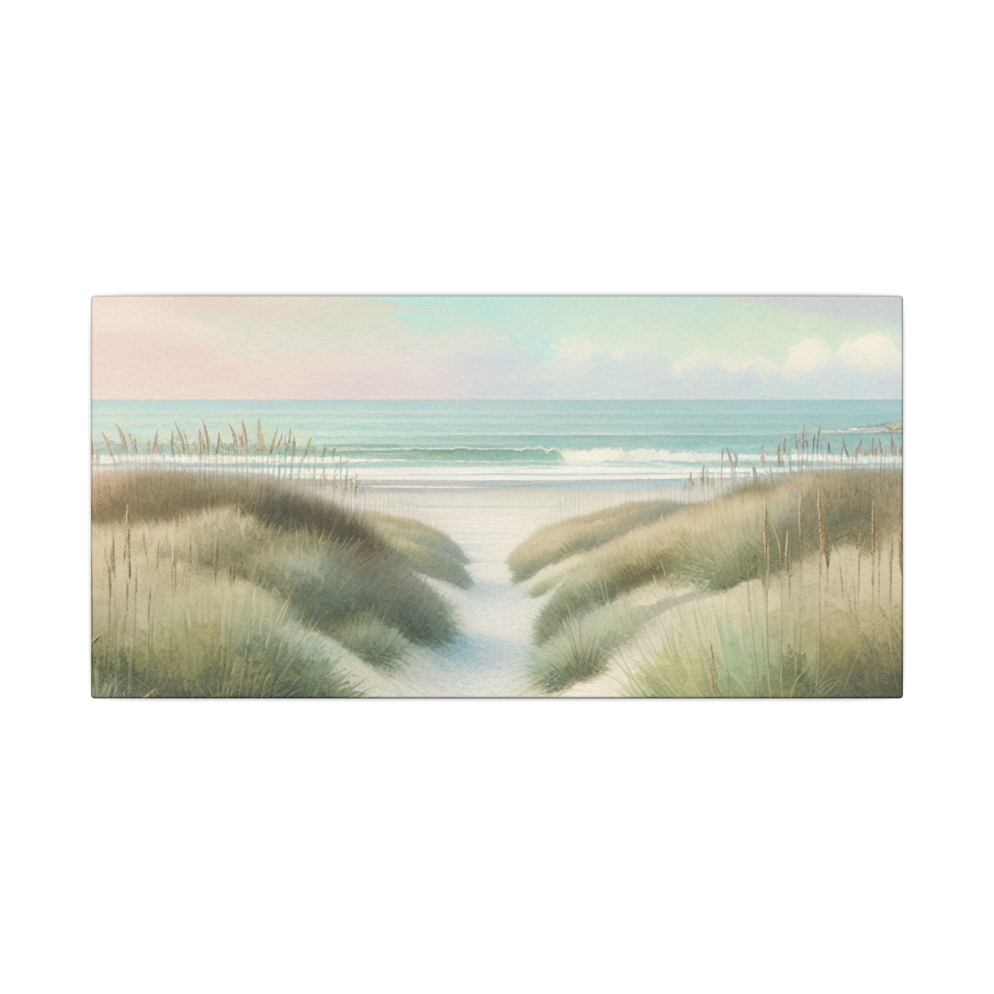 Seagrass Beach Path Canvas