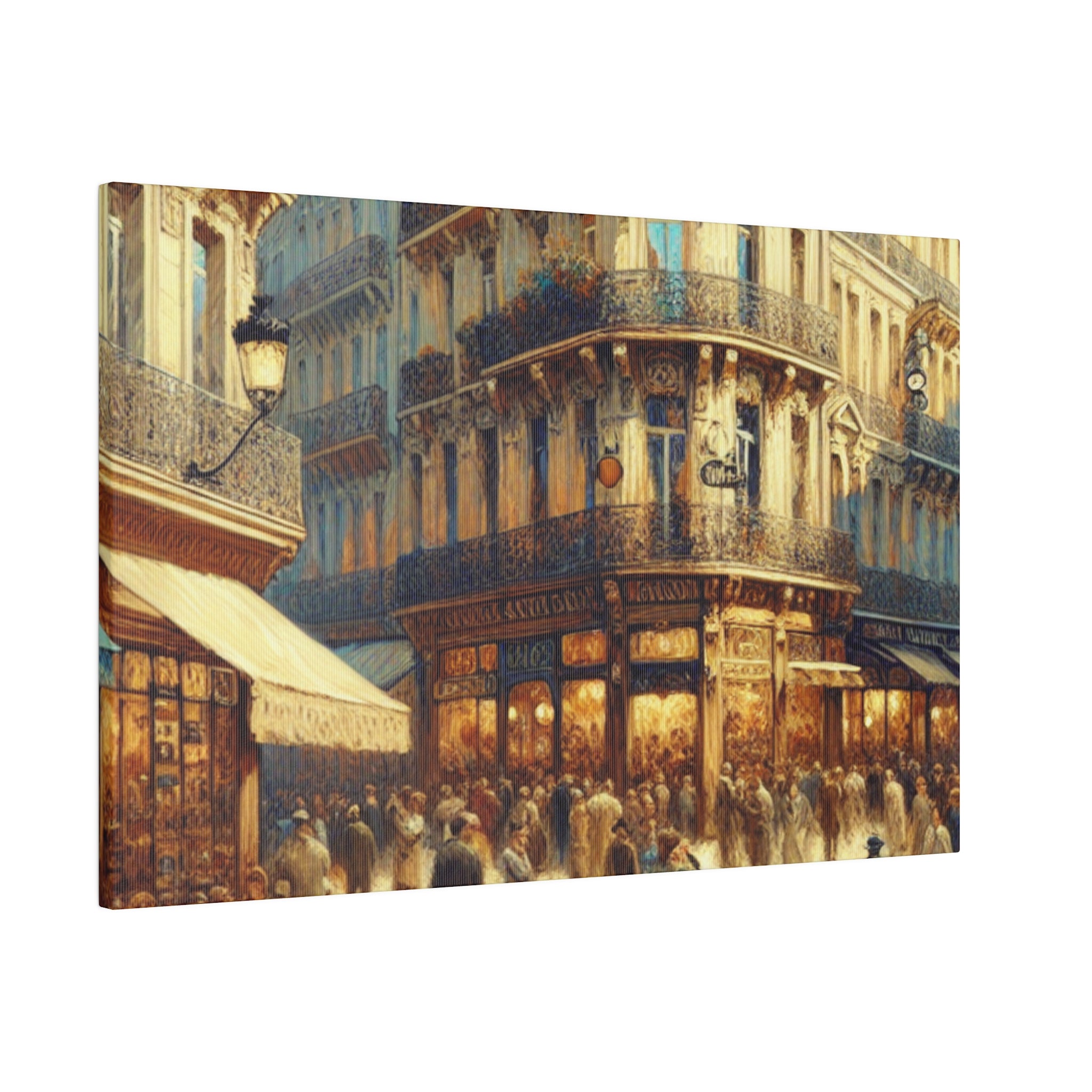 Rue d'Art Mirage French Street Painting Canvas