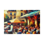 Espresso European Cafe Artwork Canvas