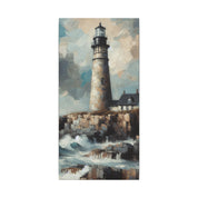 Lighthouse Sentinel Coastal Canvas
