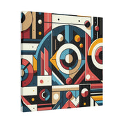 Kaleidoscopic Visions A Maximalist Geometric Odyssey Geometric Painting Canvas