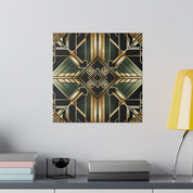 Deco Desire Burst Art Deco Wall Art Canvas