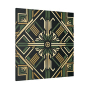 Deco Dazzle Elegance Pattern Art Deco Wall Art Canvas