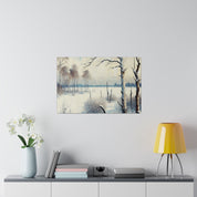 An Expressionist Snowscape Chronicle Winter Painting Canvas