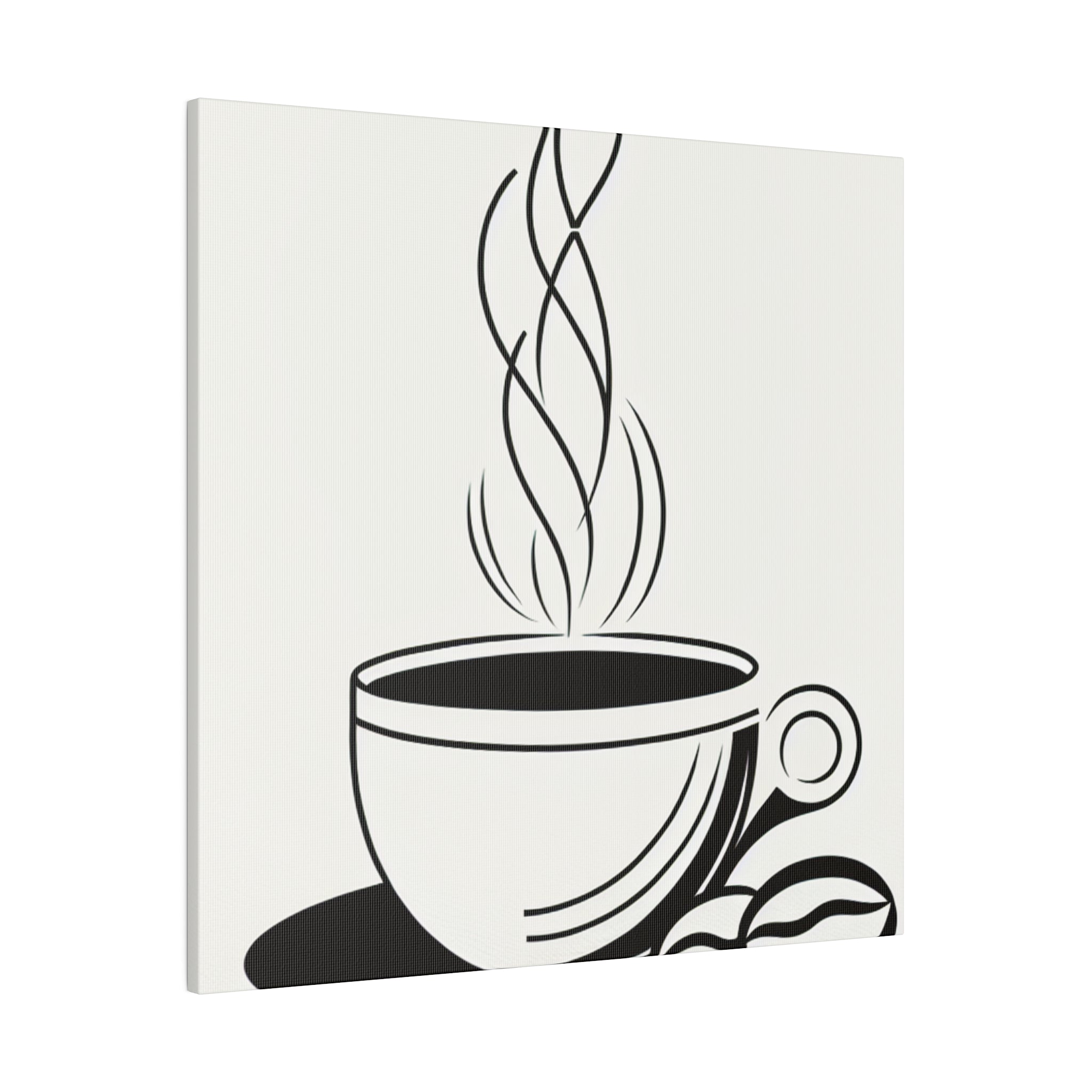 Minimalist Mastery: Coffee Canvas Unveiled Coffee Art Canvas