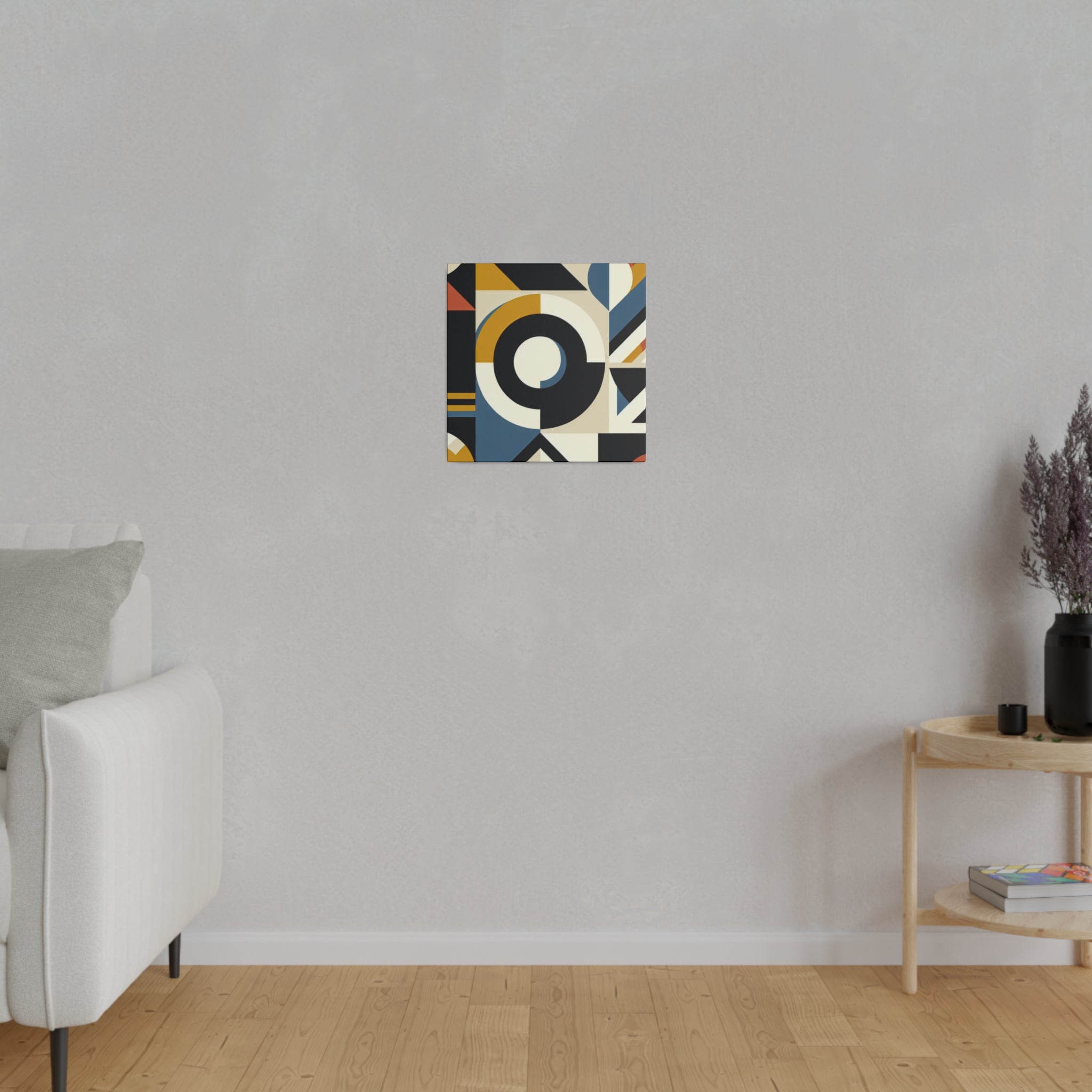 Vibrant Geometry Juncture Geometric Painting Canvas