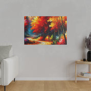 Harvest Aura Symphony Fall Painting Canvas