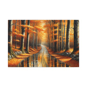 Reflections of Autumn Canvas