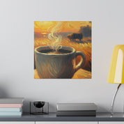 Farmlife Impressionist Countryside Artwork Coffee Painting Canvas