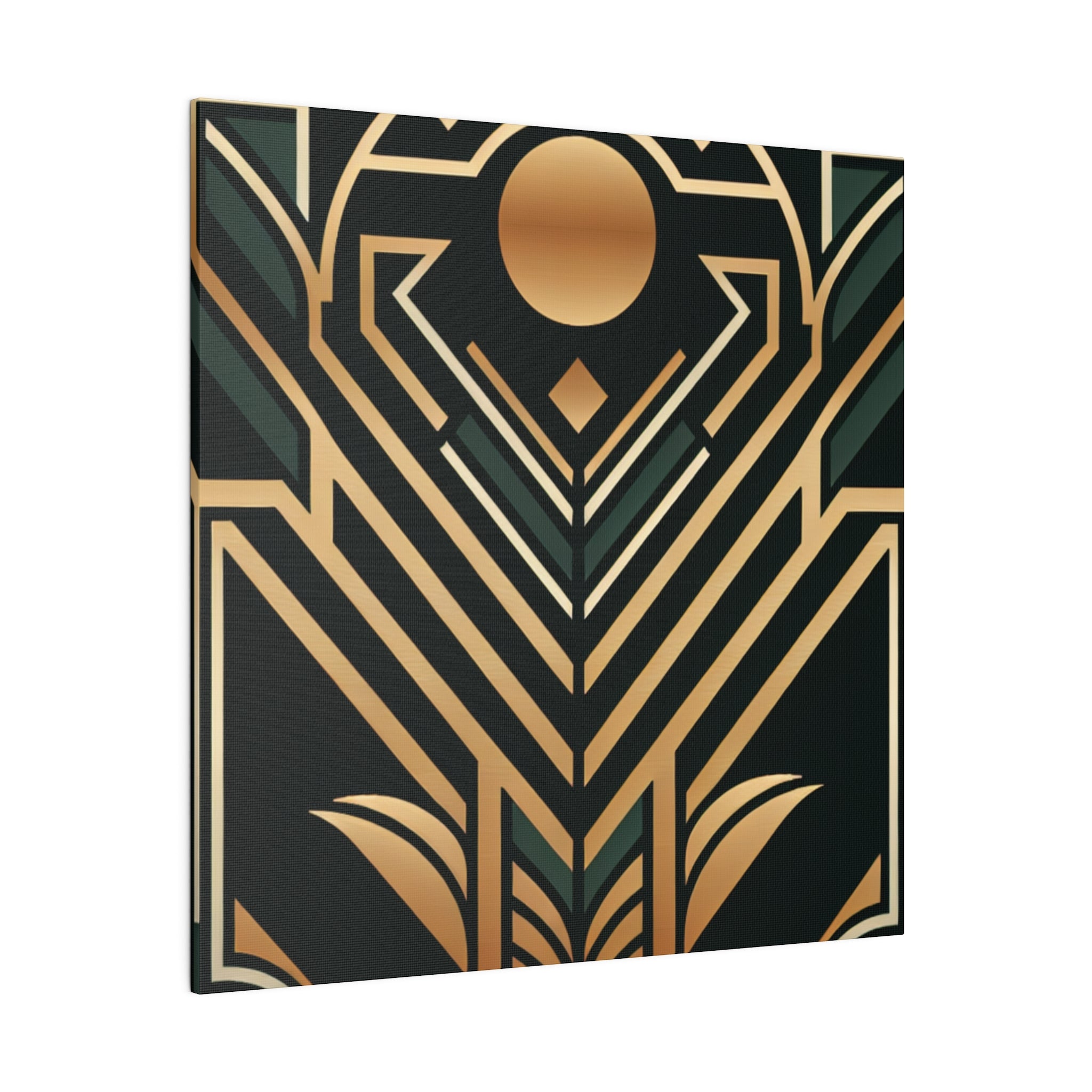 Deco Elegance Symphony Art Deco Wall Art Canvas