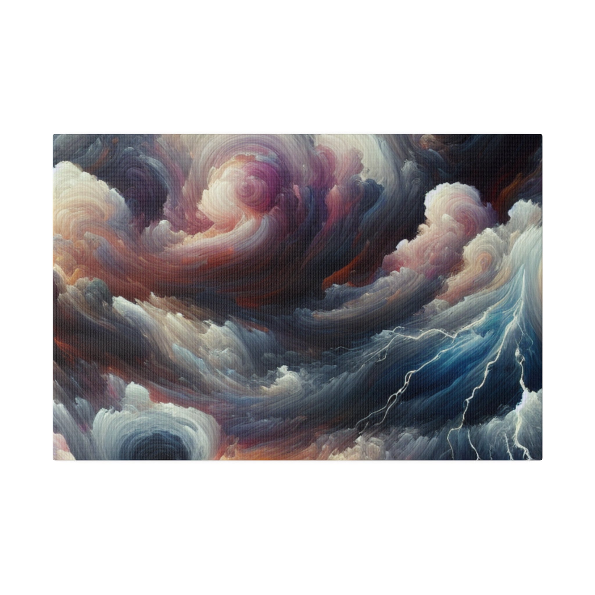 Rumbling Azure Spectacle Skyscape Painting Canvas