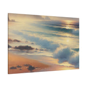 Seaside Symphony Tonalism Beach Painting Canvas