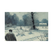 Whispers of Winter Past Snowscape Winter Painting Canvas