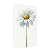 Minimalist Daisy Flower Canvas
