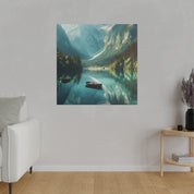 Tranquil Wilderness Scenery Landscape Painting Canvas