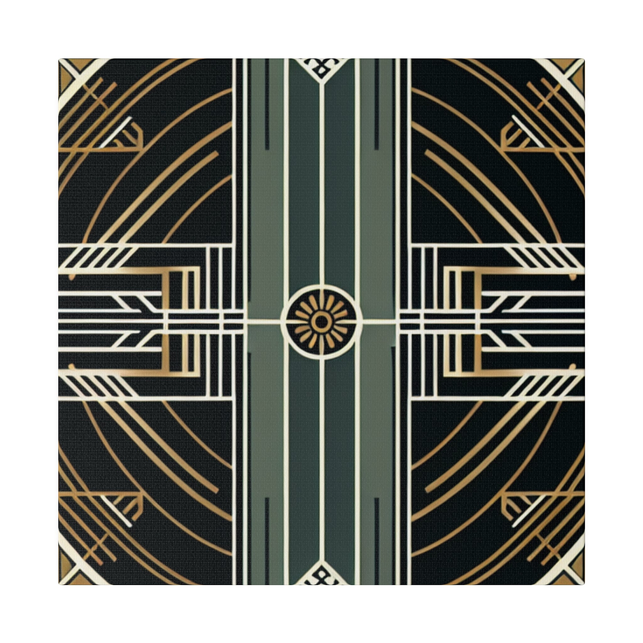 Deco Elegance Symphony Art Deco Wall Art Canvas