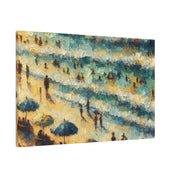 Sapphire Shores Beach Painting Canvas