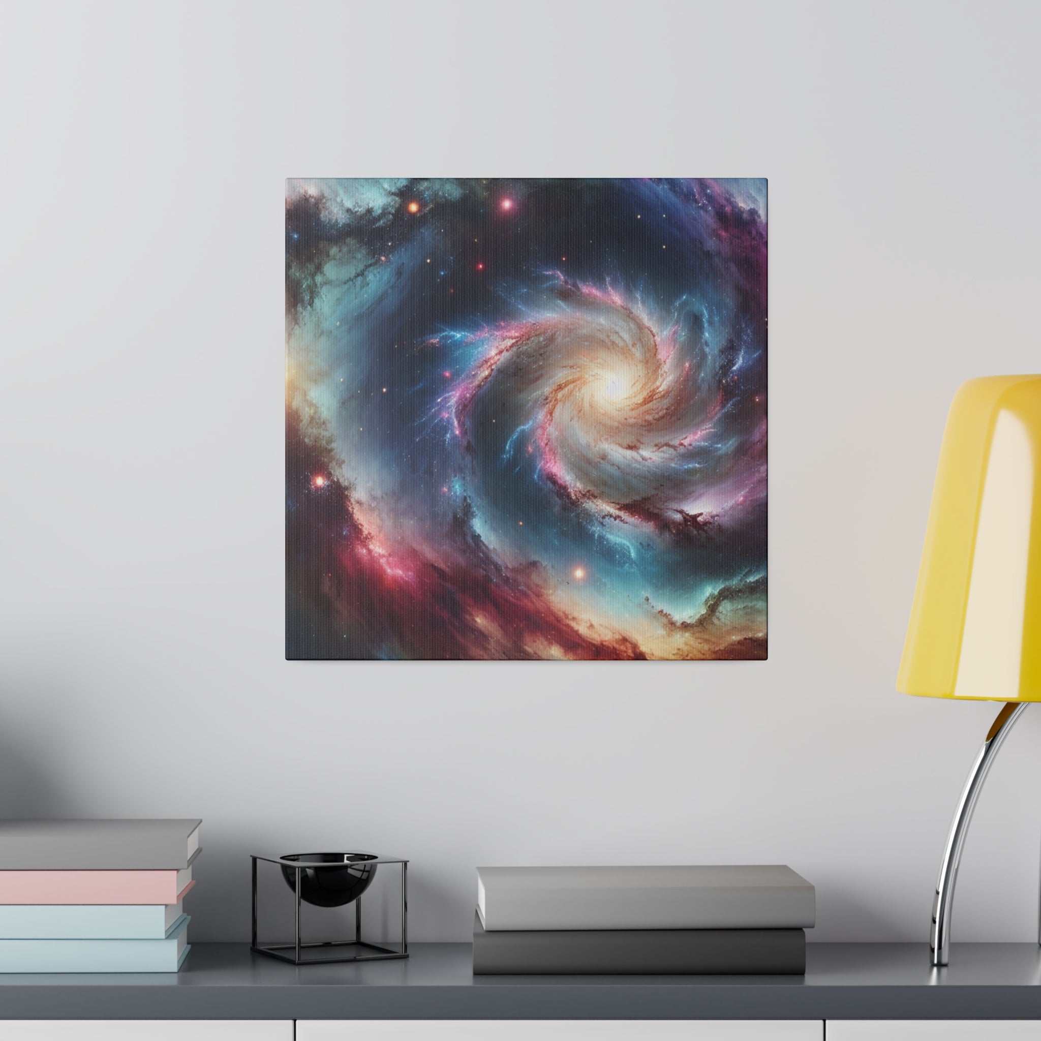 Galaxy Spectrum Striking Space Art Canvas