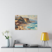 Seaside Reverie Beach Painting Canvas