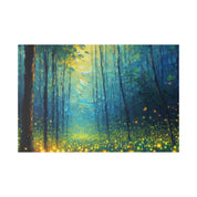 Luminary Firefly Woodlands Forest Painting Canvas