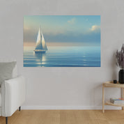 Sailor's Repose Sailboat Painting Canvas