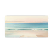Minimalist Beach Watercolor Canvas