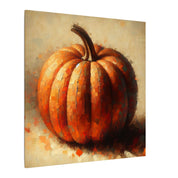 Pumpkin Resting Canvas