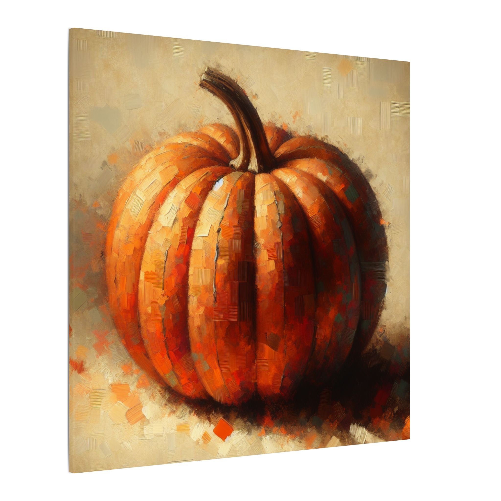 Pumpkin Resting Canvas