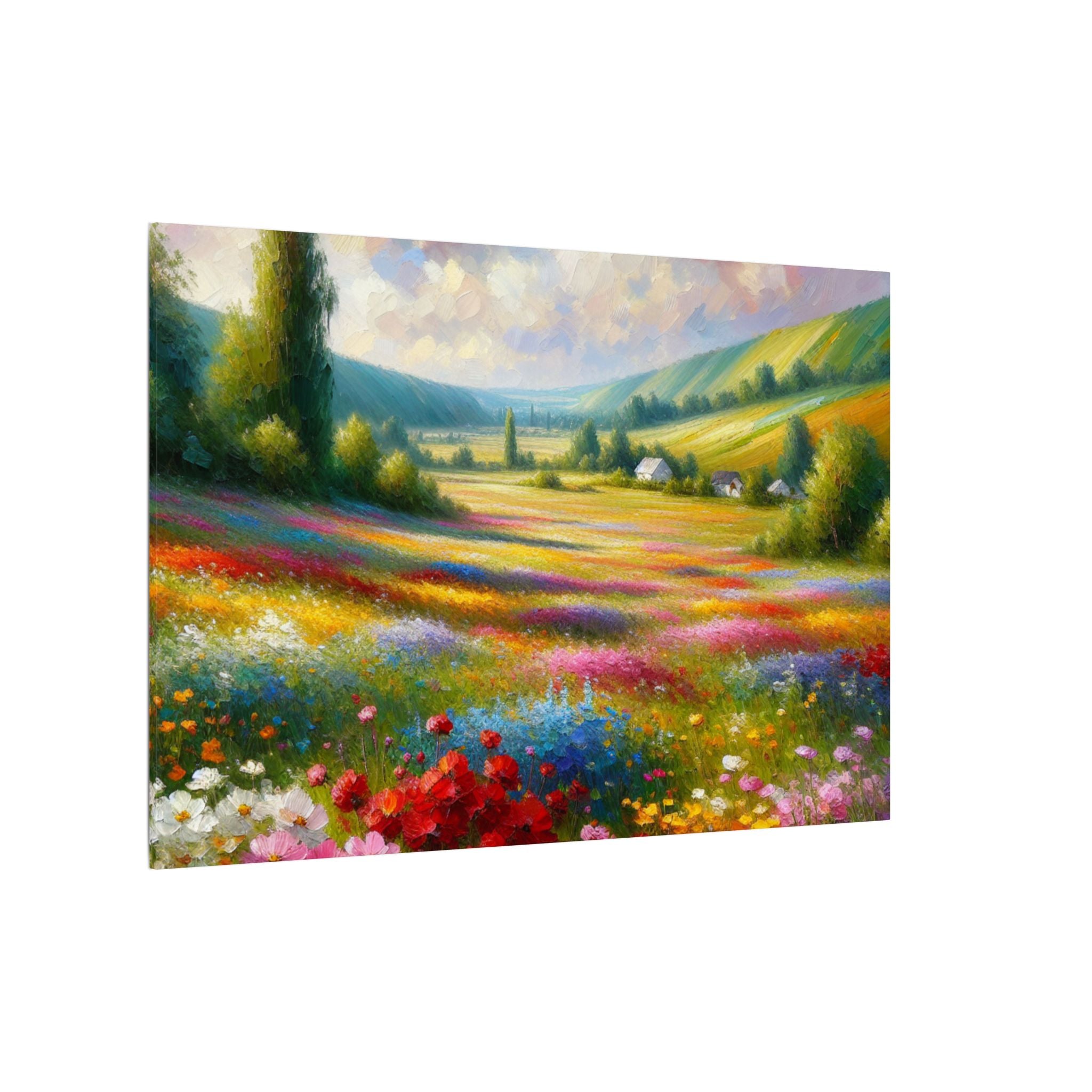 Countryside Wildflower Meadow Canvas