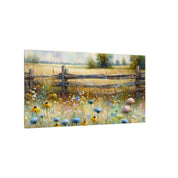 Wildflower Meadow in Bloom Canvas
