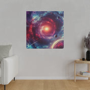 Stellar Nebula Galactic Outer Space Wall Art Canvas