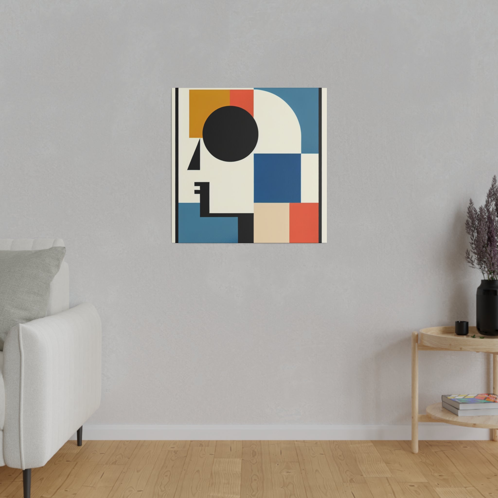 Modern Face Abstract Wall Decor Painting Canvas