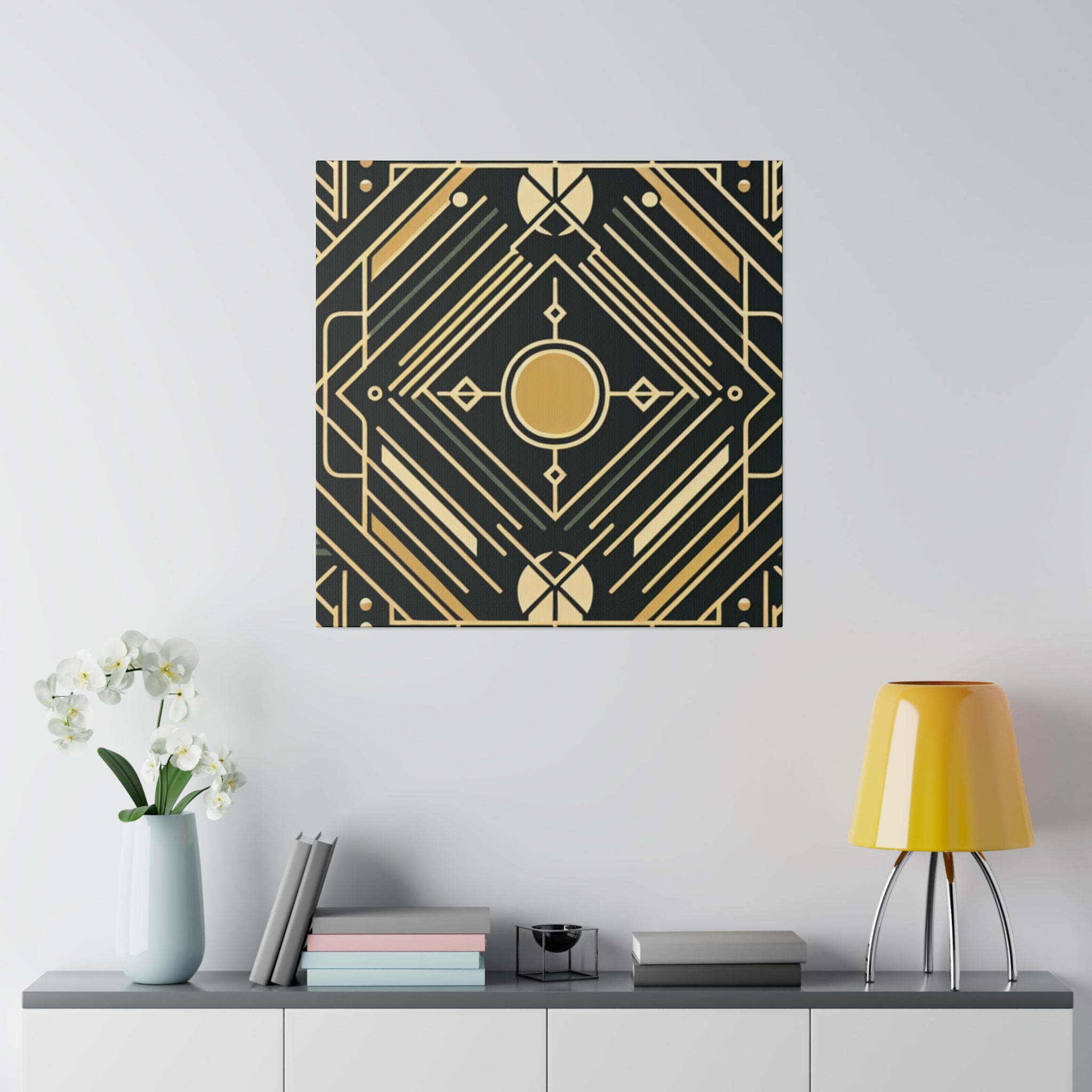 Deco Esplanade Extravaganza Art Deco Wall Art Canvas