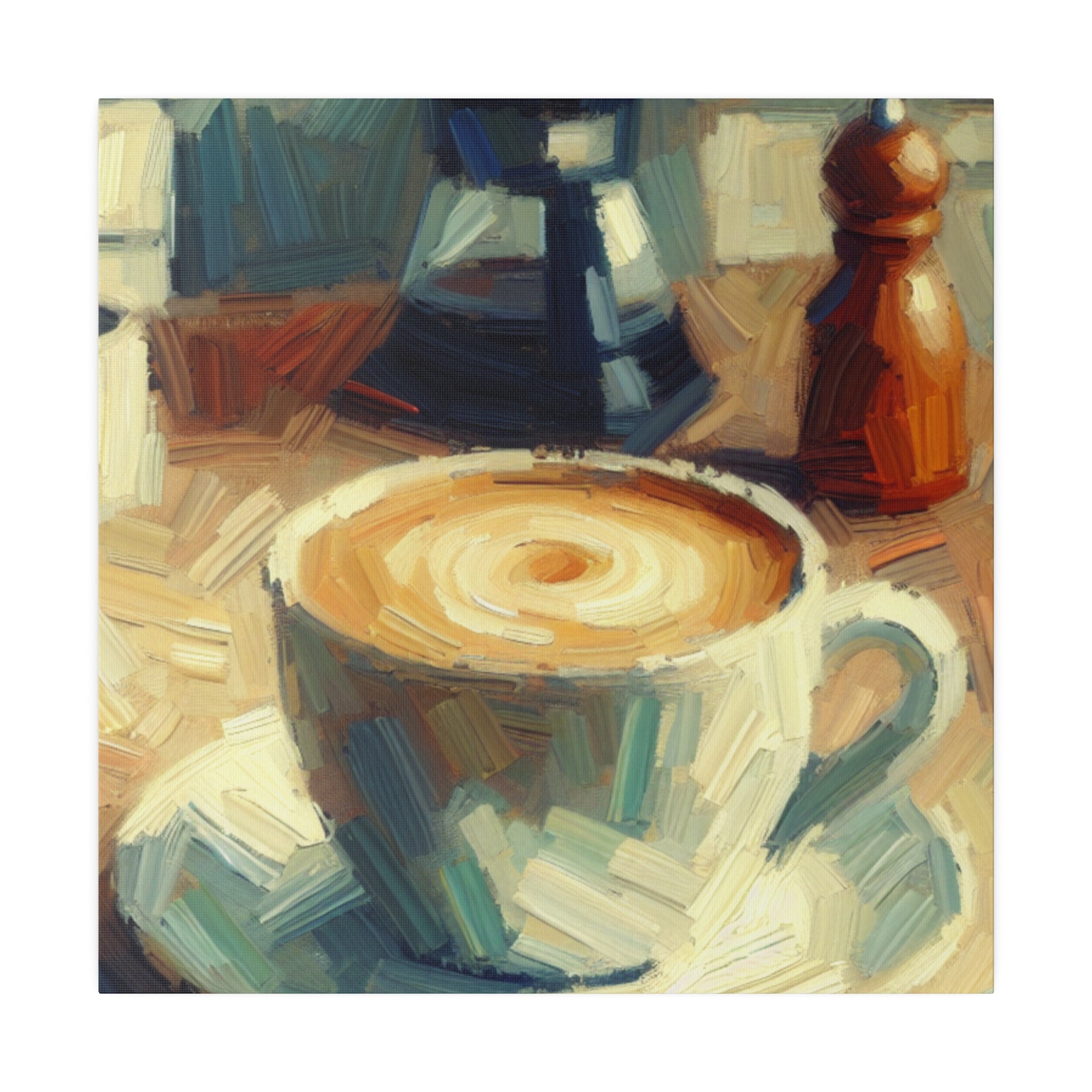 Homey Coffee Table Art Painting Coffee Wall Art Canvas