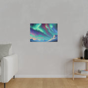 Aurora Frost Mirage Northern Lights Painting Canvas