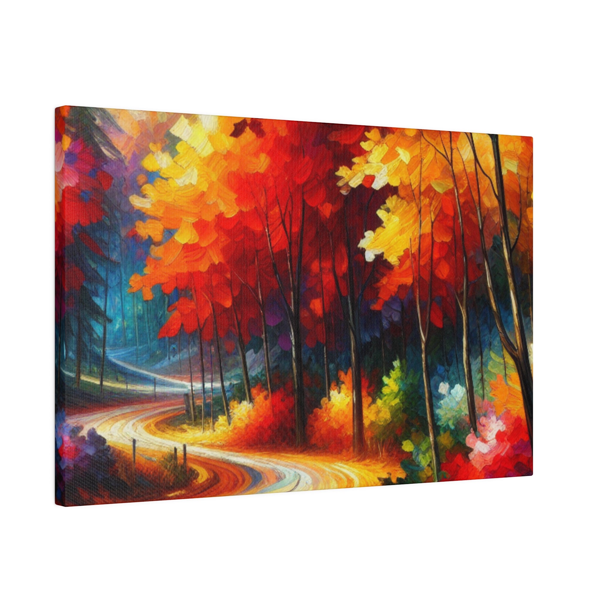 Harvest Aura Symphony Fall Painting Canvas